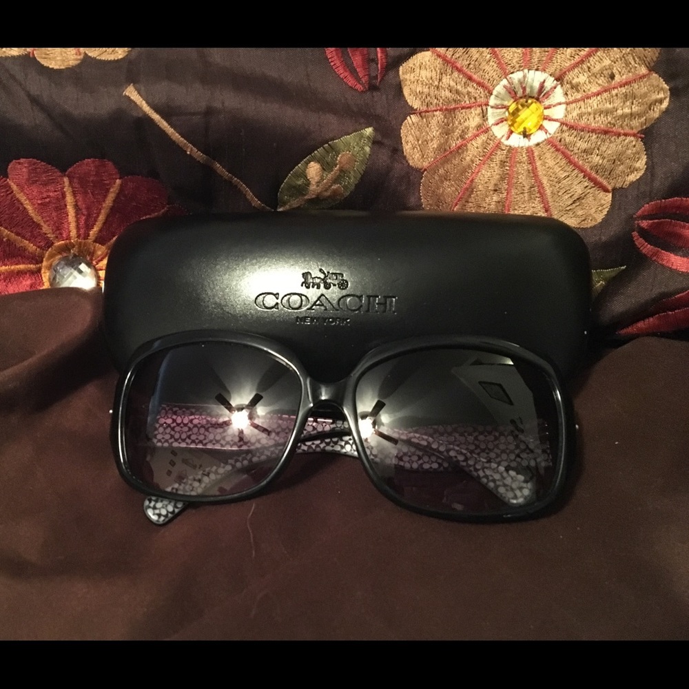 Black Coach Sunglasses